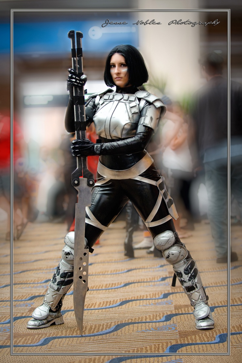 Female model photo shoot of SwordChick in MetroCon 2009