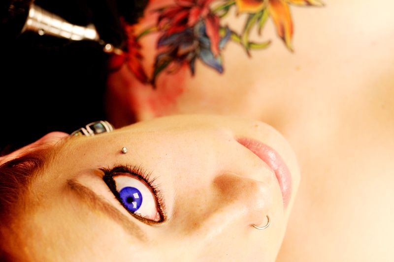 Female model photo shoot of Christina Riot by Foto 64 in Punkc Body Art Punxsuawney PA