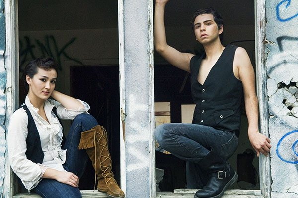 Female and Male model photo shoot of Jen Ciasulli and Horacio Ivan Sanchez
