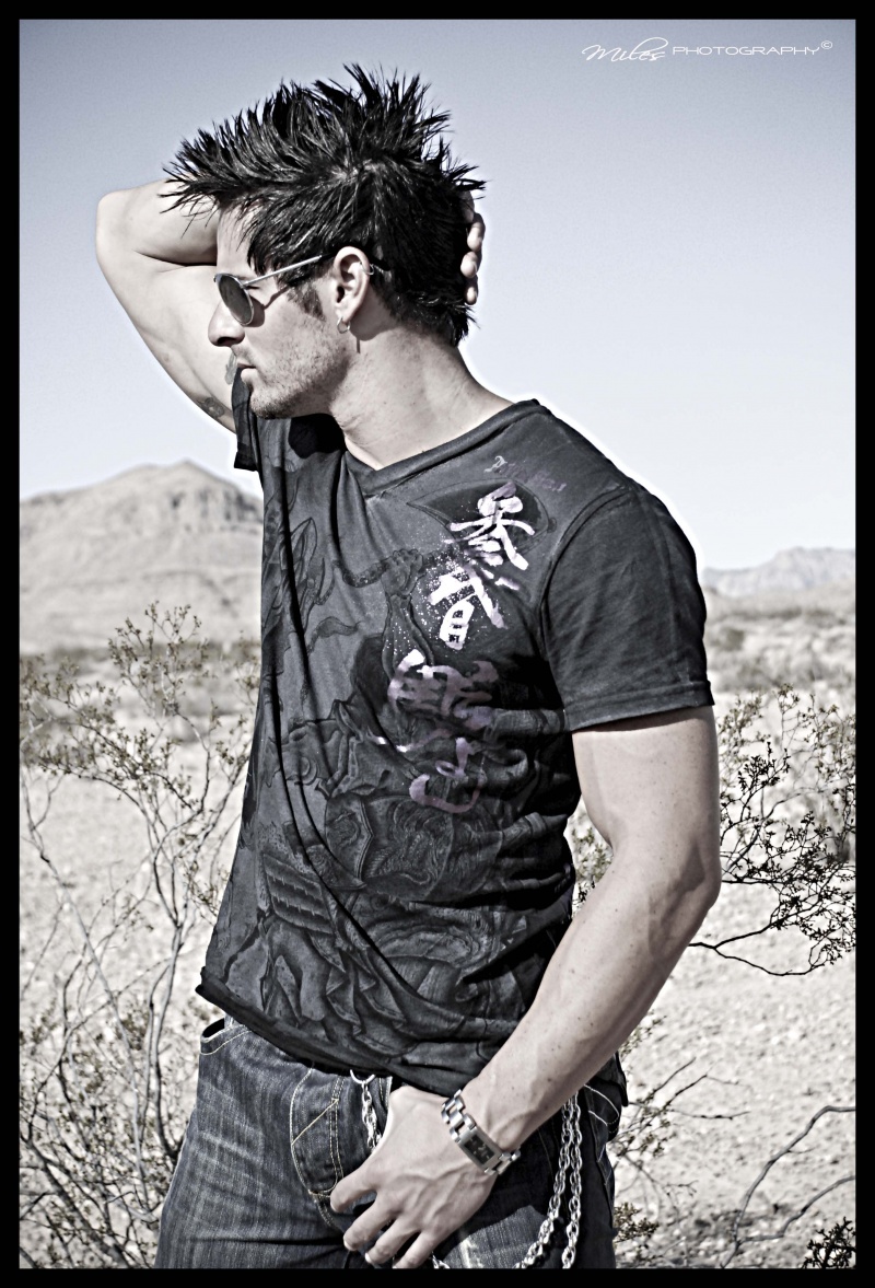 Male model photo shoot of Miles Bernardez in Las Vegas, NV