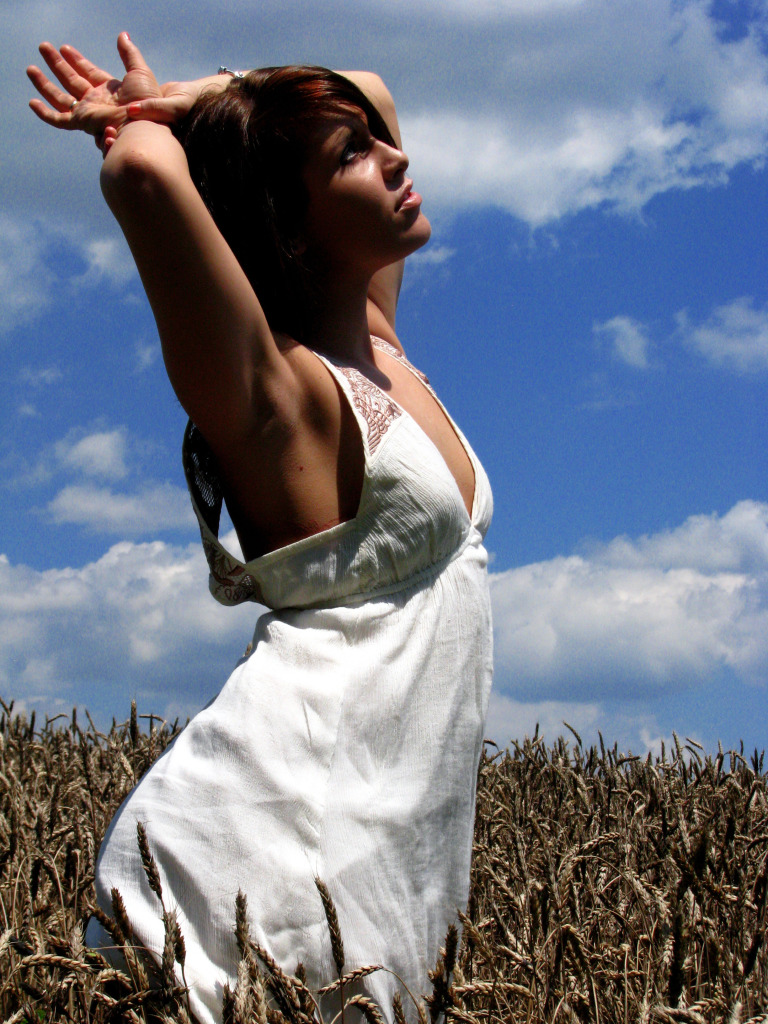 Female model photo shoot of daniii in climax, nc
