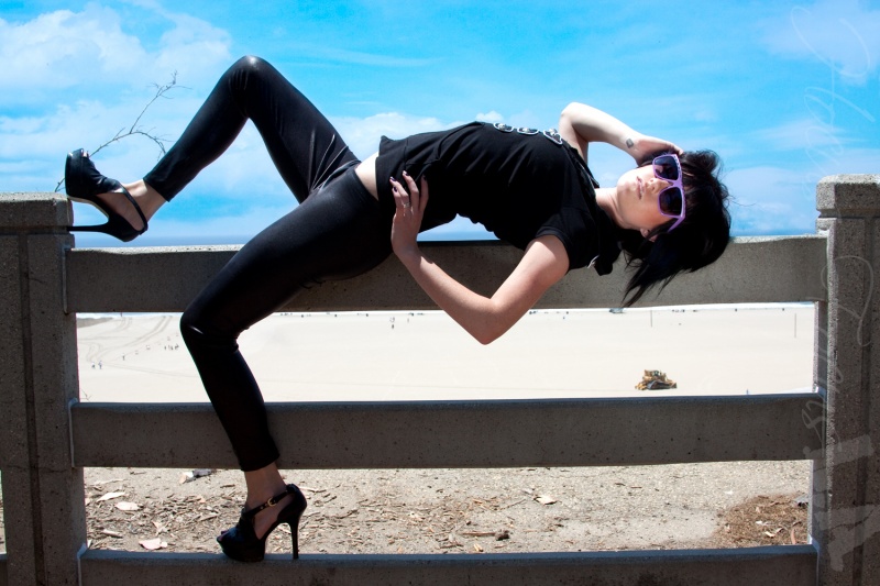 Female model photo shoot of Pebbles Dangerfield by Hocus Focus LA