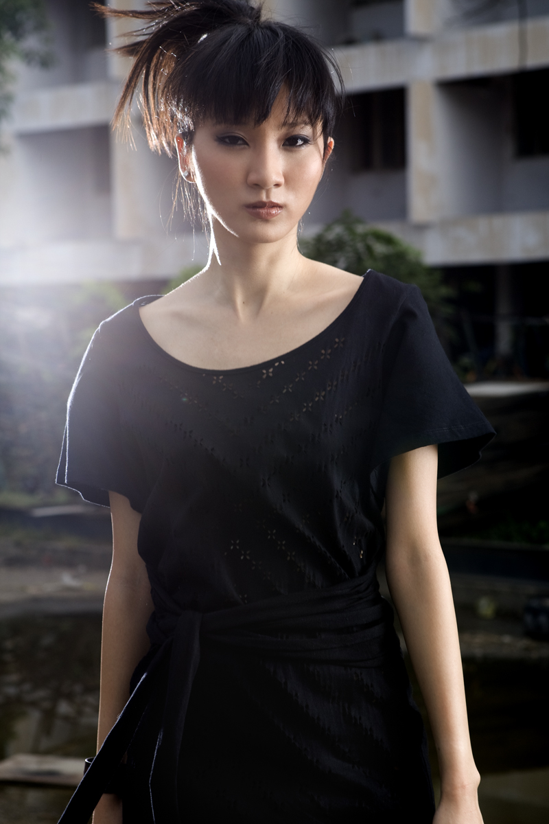 Female model photo shoot of June L by tammfotografie in Bangkok, Thailand