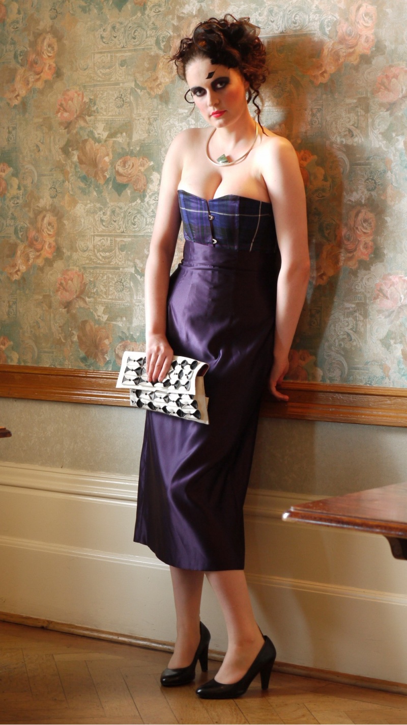 Female model photo shoot of Emmeline Couture in Cornhill House