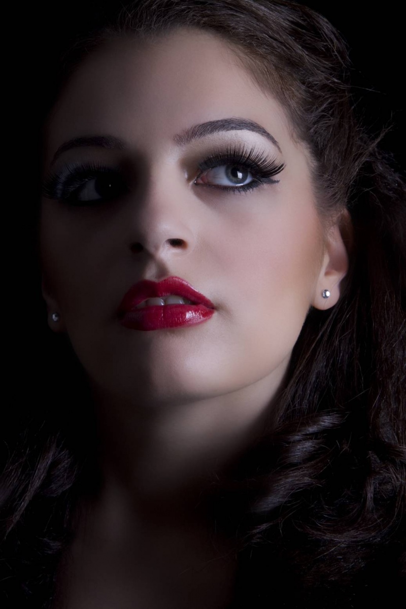Female model photo shoot of Coley_s by Alexander Winstone, makeup by Sindoor by Hernam