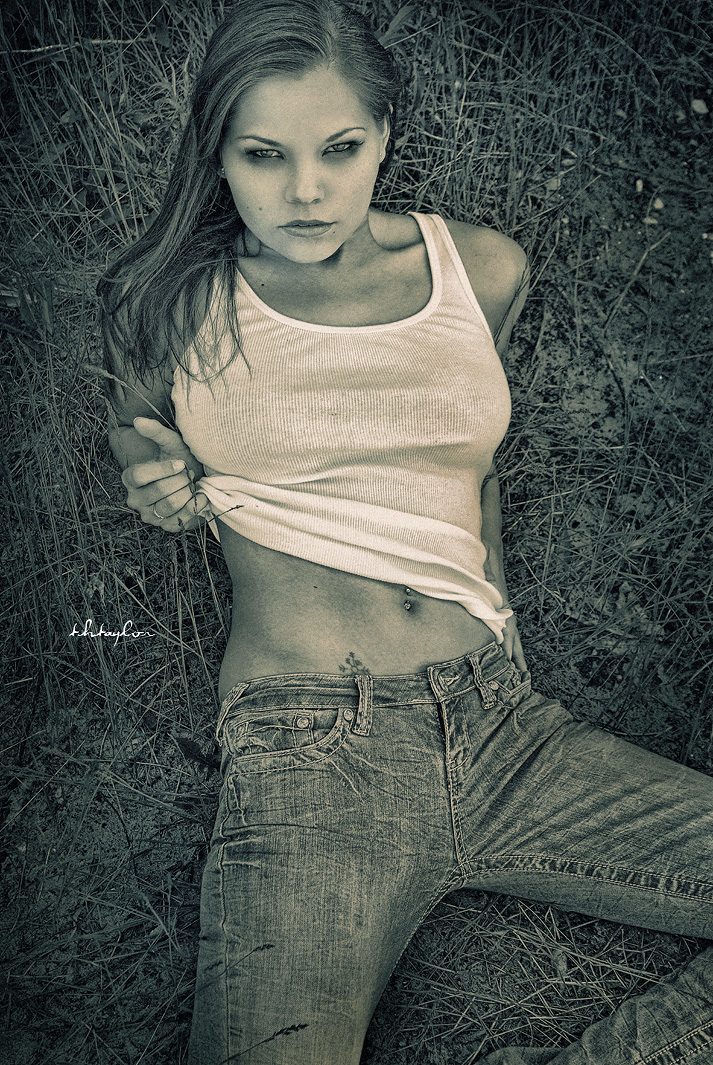 Female model photo shoot of -Nicole- by T H Taylor in Paradise...