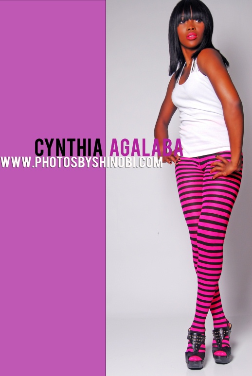 Female model photo shoot of CYNTHIA AGALABA by Photography By Shinobi, makeup by MAIway