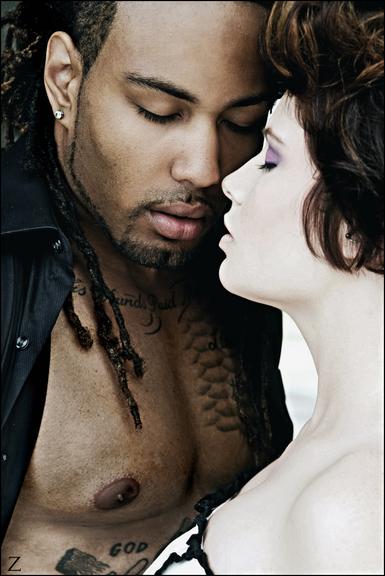 Female and Male model photo shoot of Amber Rae K and Travis Lee Ferguson by Zairias Photography , makeup by M Rose