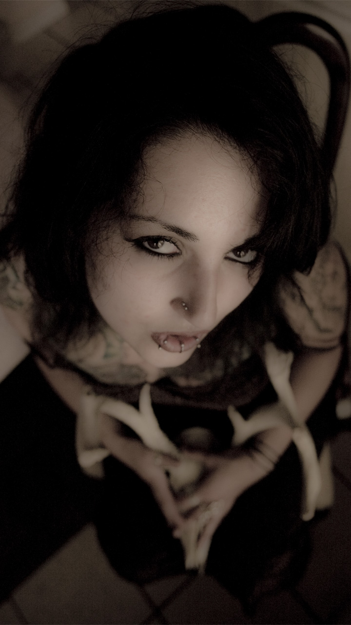 Female model photo shoot of  Black Widow by Jordan Edwards Photo in Glen Burnie, MD 