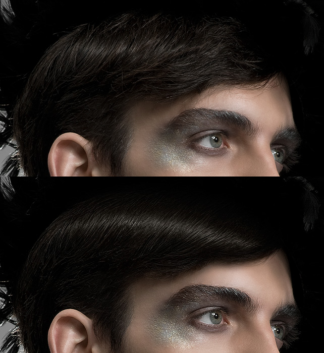 Male model photo shoot of Skin Up Retouching in Paris
