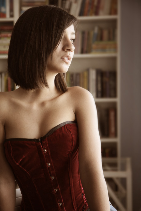 Female model photo shoot of Kristel Mari by PierceHARRISON