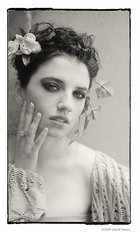 Female model photo shoot of Darlene N by David Stearn, makeup by Makeup by Celeste