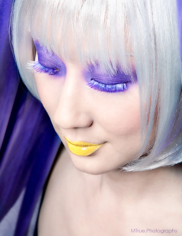 Female model photo shoot of Sugarface Cosmetics in IADT Studio.... Tampa, FL 