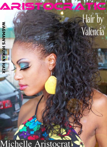 Female model photo shoot of Hair By Valencia by by Michelle Aristocrat