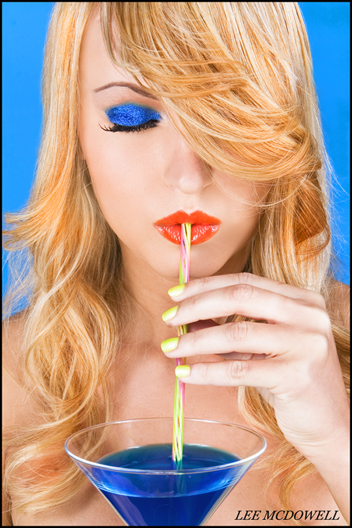 Female model photo shoot of Miss KD by LEE MCDOWELL, makeup by IreneGarcia