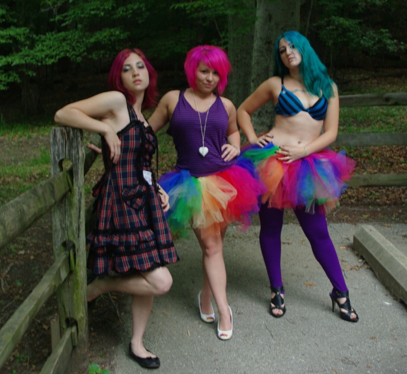 Male and Female model photo shoot of NuevoPictures, Nori Zay, Cylla and Soulblackened Phoenix in Patapsco State Park