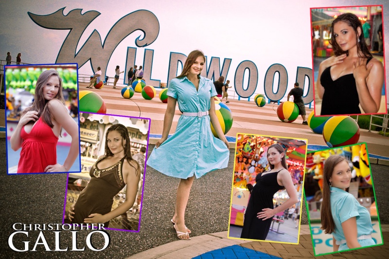 Female model photo shoot of Danielle Phillips by cgallo in Wildwood, NJ