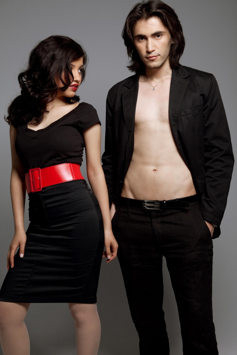 Male and Female model photo shoot of Mubin and Mubina in Montreal