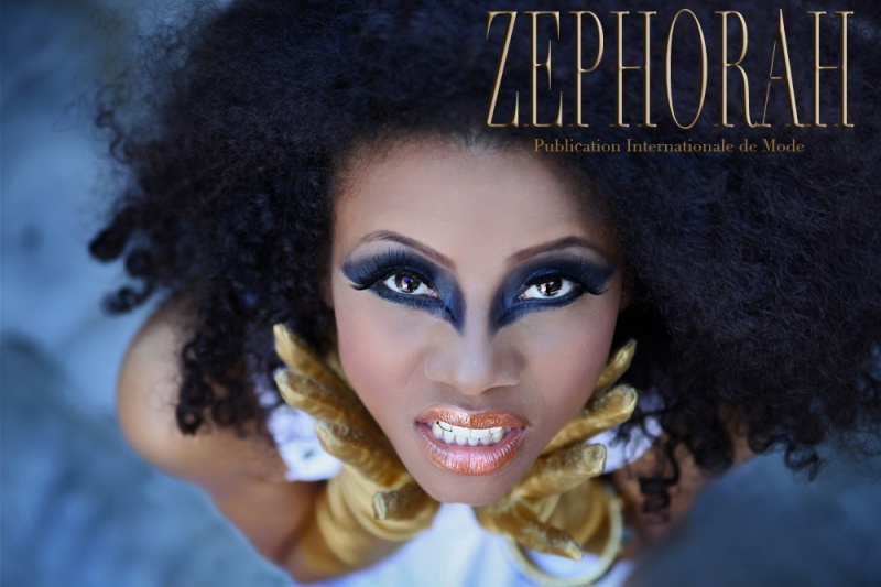 Female model photo shoot of Zephorah by sylvia_k in New York, New York, wardrobe styled by Mr John Ashford, makeup by CYNDI LANE