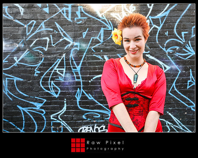 Female model photo shoot of GoAskAlice in Alleyway in the Mission, SF
