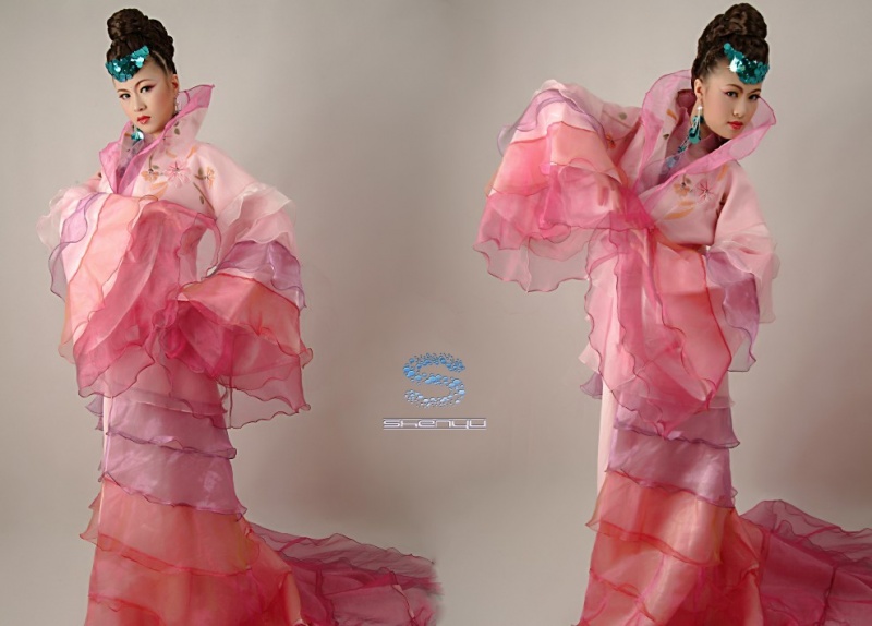 Female model photo shoot of ShenYu MUA in Shanghai
