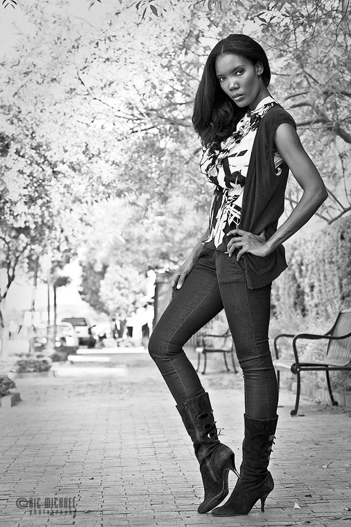 Female model photo shoot of Cormie Smith by RIC MICHAEL PHOTOGRAPHY