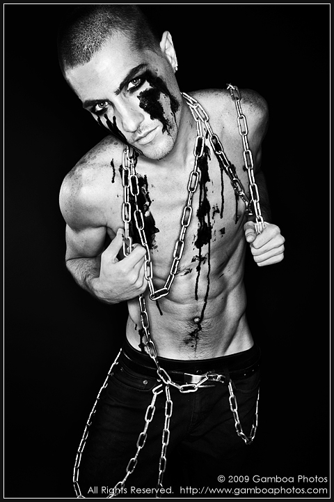 Male model photo shoot of Robert Strazzullo by Mark Gamboa, retouched by Crystal Mathias, makeup by ALLISON STOUT