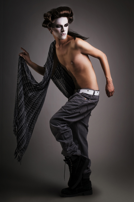 Male model photo shoot of P A B L O, hair styled by rosi