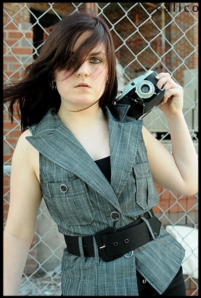 Female model photo shoot of Cyanide Ash by Calico Roni Rosenberg