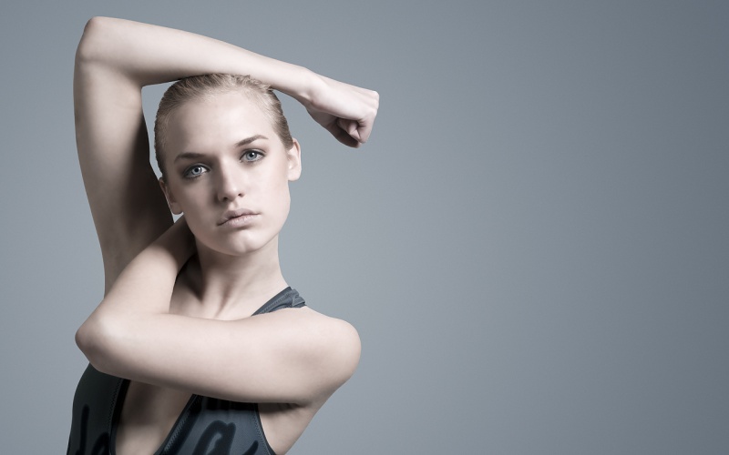 Female model photo shoot of Rebecca Ploj by Tobias Fischer in Stockholm