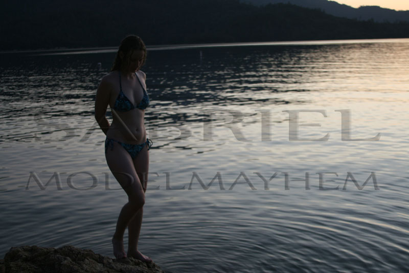 Female model photo shoot of Sabriel by Photos by Ross in Whiskeytown Lake CA