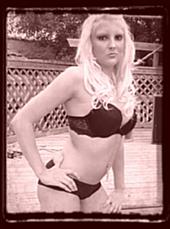 Female model photo shoot of Shali Rose in Sand bar WI DELLS