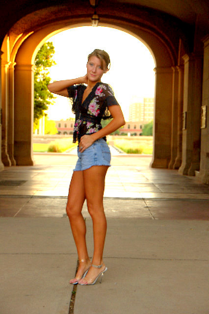 Female model photo shoot of lindseyannmay in Texas Tech University 