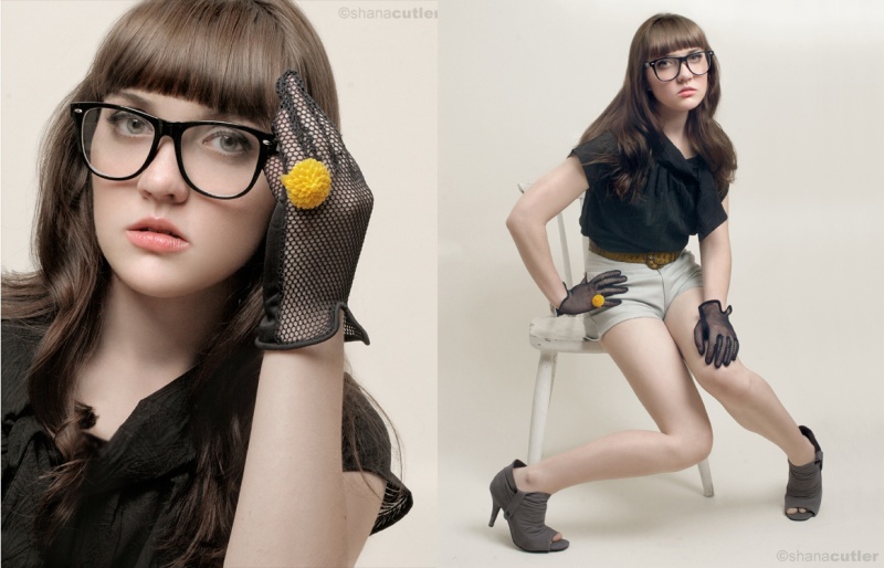 Female model photo shoot of Miss Mustard by - shana c -