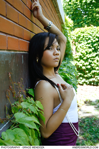 Female model photo shoot of HunneyV by Grace  Mendoza