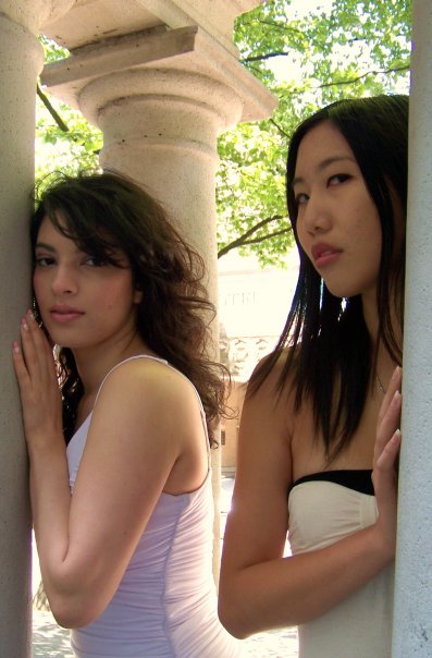 Female model photo shoot of Tia Art Photography, Destined and Marie-Andree Del Cid in Vancouver Art Gallery