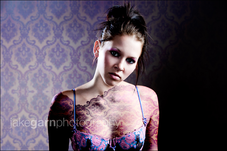 Female model photo shoot of ChristenMiller by Jake Garn