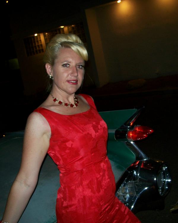 Female model photo shoot of Blonde Dynamite in The Flamingo Hotel, Tucson AZ