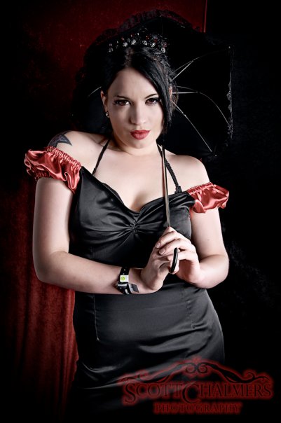 Female model photo shoot of Madame le Goth in UK