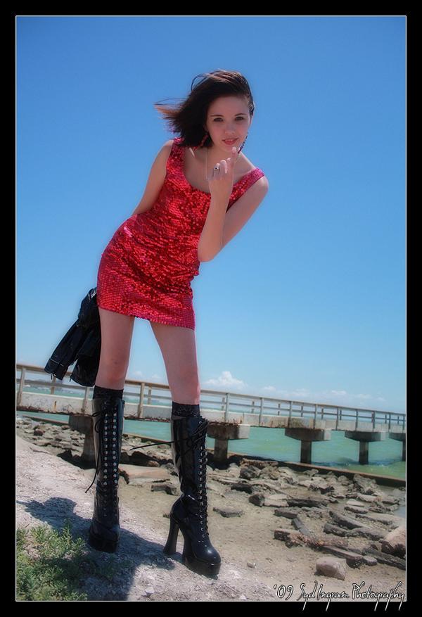 Female model photo shoot of xbabydoll1986xKimber by Syd Ingram Photography in Corpus Christi