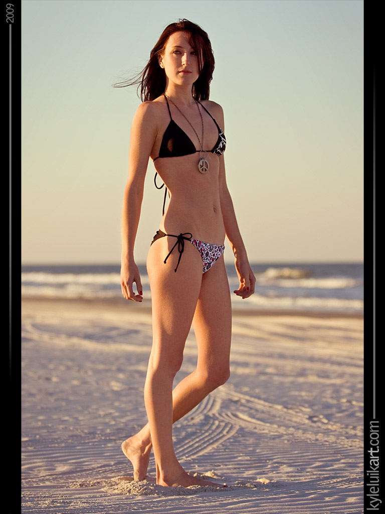 Male and Female model photo shoot of Kyle Luikart and Tara A Nicole in New Smyrna Beach