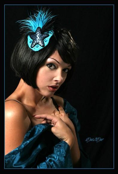 Female model photo shoot of Sickgirl Creations and CeCe LaRue in San Diego