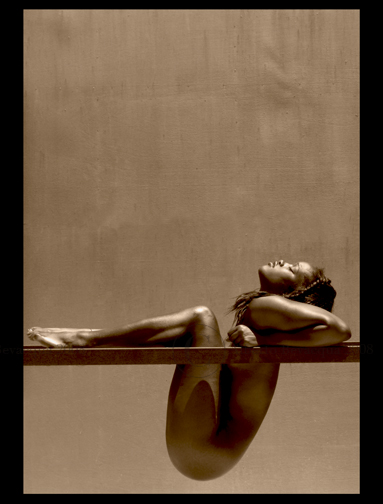 Male and Female model photo shoot of Alberto Bevacqua and Asia Atlantis in Venice Studio