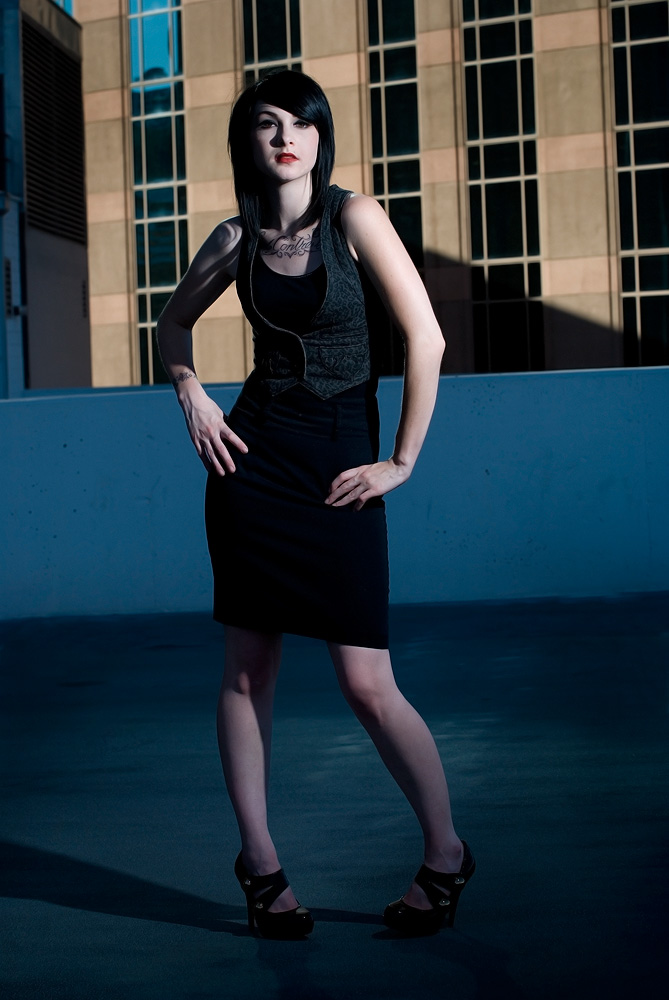 Female model photo shoot of elle heavin by H B P in Las Vegas, NV