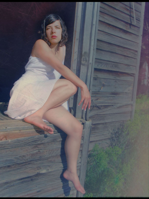 Female model photo shoot of Covey by Anisa Nin in Nowhere North Dakota