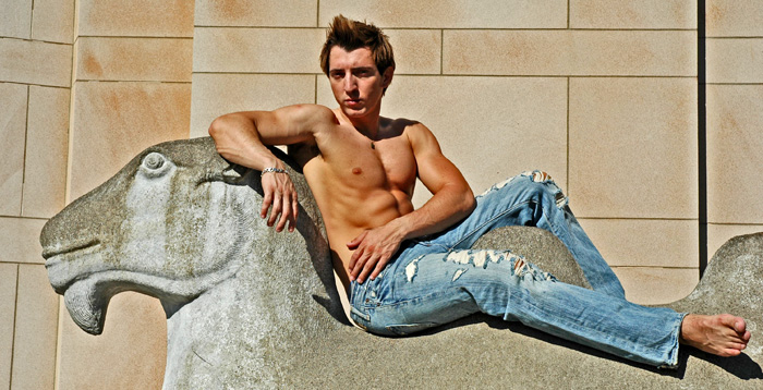 Male model photo shoot of JC Mach