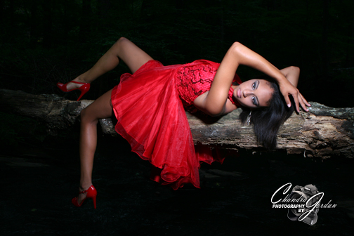 Female model photo shoot of peyton1 by Chandra Jordan