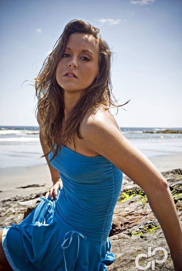 Female model photo shoot of Allyson Kay in Higgins Beach