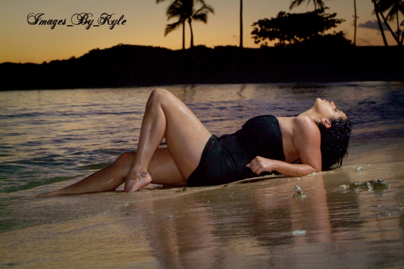 Male and Female model photo shoot of Images_By_Kyle and Melodyia in Ko'olina