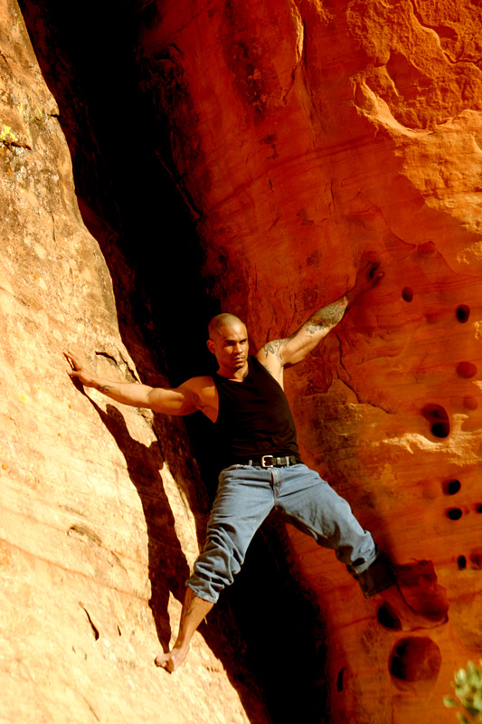Male model photo shoot of Hec Marrero in Red Rocks Nevada